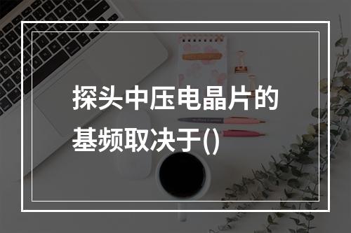 探头中压电晶片的基频取决于()