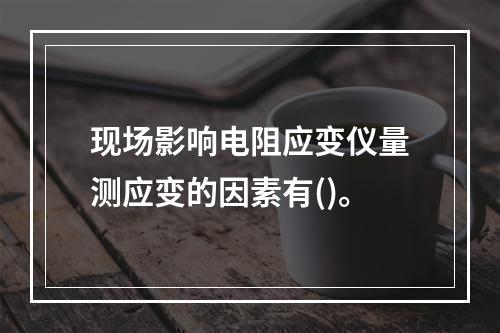 现场影响电阻应变仪量测应变的因素有()。