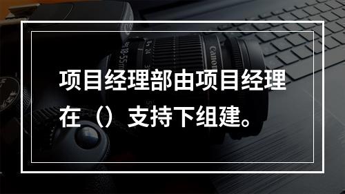 项目经理部由项目经理在（）支持下组建。