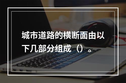 城市道路的横断面由以下几部分组成（）。