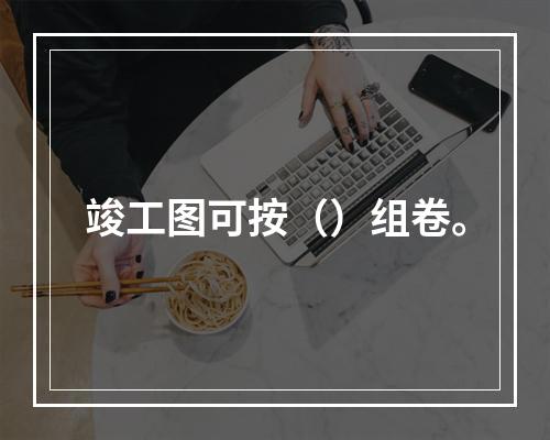 竣工图可按（）组卷。