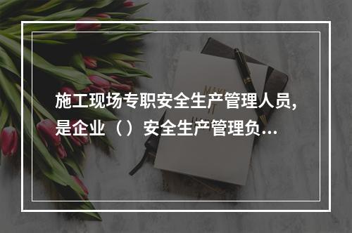 施工现场专职安全生产管理人员,是企业（ ）安全生产管理负责人