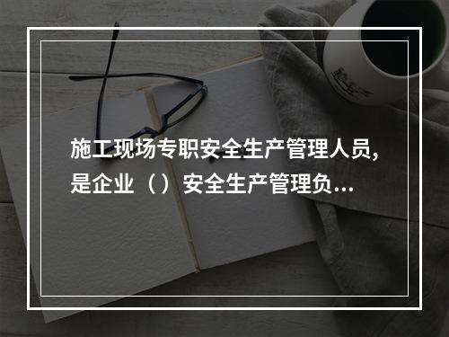 施工现场专职安全生产管理人员,是企业（ ）安全生产管理负责人