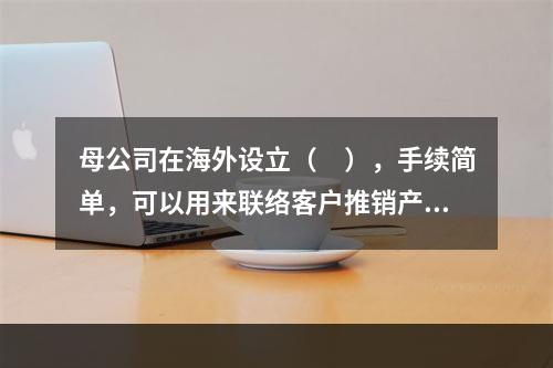 母公司在海外设立（　），手续简单，可以用来联络客户推销产品，