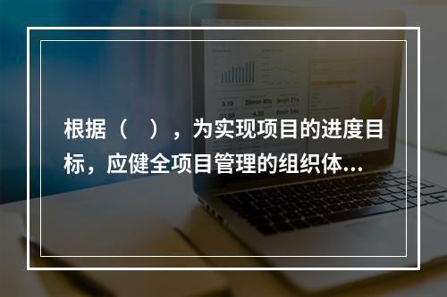 根据（　），为实现项目的进度目标，应健全项目管理的组织体系。