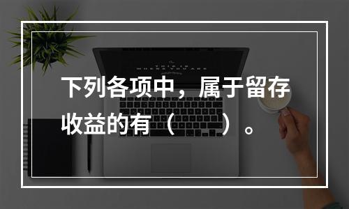 下列各项中，属于留存收益的有（　　）。