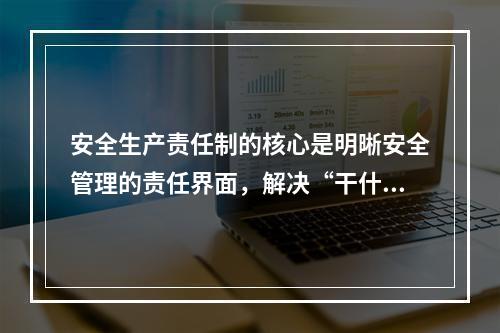 安全生产责任制的核心是明晰安全管理的责任界面，解决“干什么，