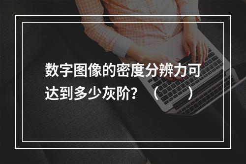 数字图像的密度分辨力可达到多少灰阶？（　　）