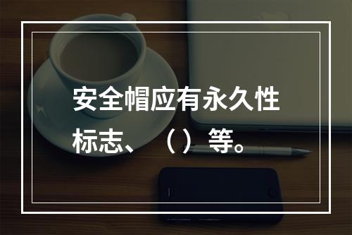 安全帽应有永久性标志、（ ）等。