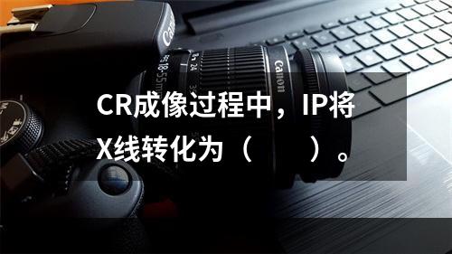 CR成像过程中，IP将X线转化为（　　）。