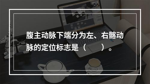 腹主动脉下端分为左、右髂动脉的定位标志是（　　）。