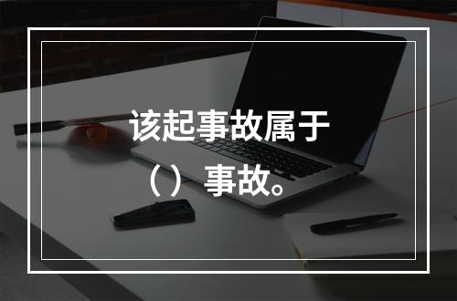 该起事故属于（ ）事故。