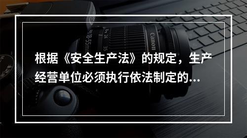 根据《安全生产法》的规定，生产经营单位必须执行依法制定的保障