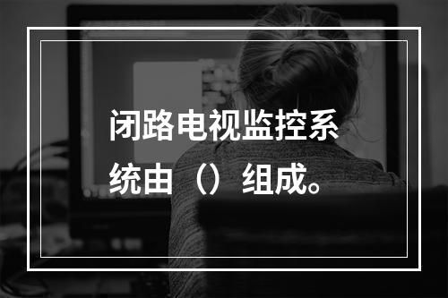 闭路电视监控系统由（）组成。