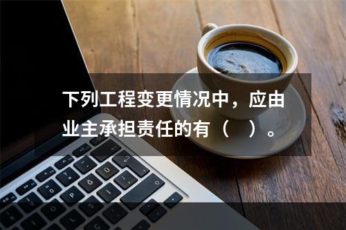 下列工程变更情况中，应由业主承担责任的有（　）。