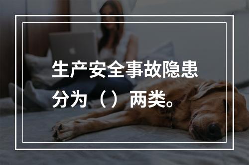 生产安全事故隐患分为（ ）两类。