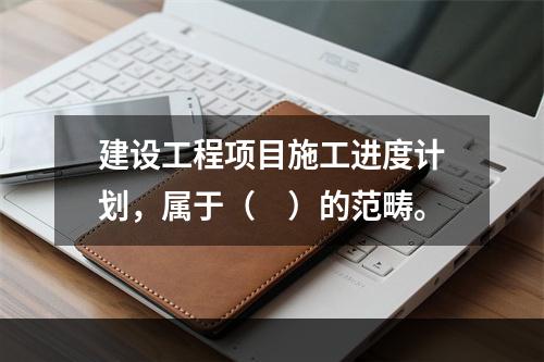 建设工程项目施工进度计划，属于（　）的范畴。