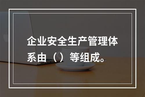 企业安全生产管理体系由（ ）等组成。