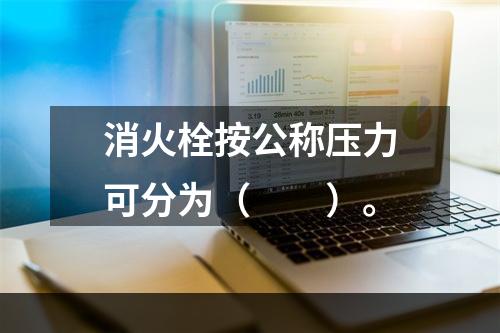 消火栓按公称压力可分为（  ）。