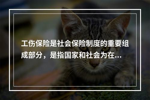 工伤保险是社会保险制度的重要组成部分，是指国家和社会为在生产