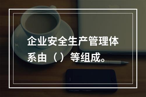 企业安全生产管理体系由（ ）等组成。