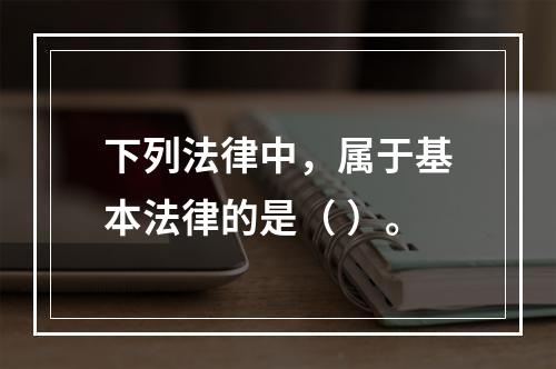 下列法律中，属于基本法律的是（ ）。