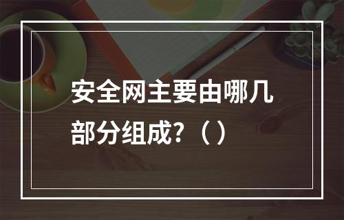 安全网主要由哪几部分组成?（ ）