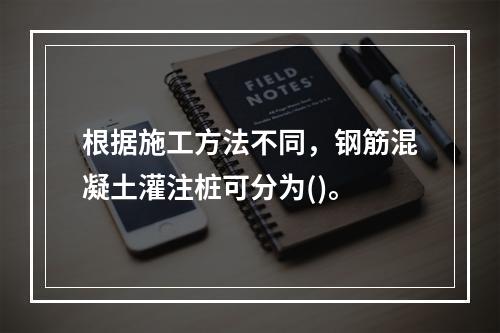 根据施工方法不同，钢筋混凝土灌注桩可分为()。