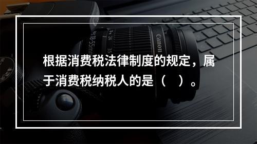 根据消费税法律制度的规定，属于消费税纳税人的是（　）。