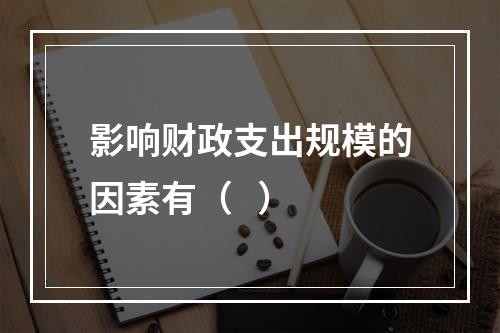 影响财政支出规模的因素有（   ）