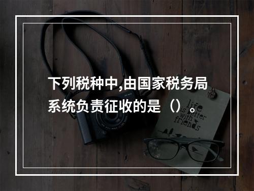 下列税种中,由国家税务局系统负责征收的是（）。