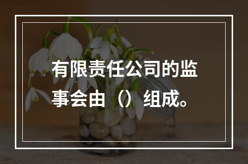 有限责任公司的监事会由（）组成。