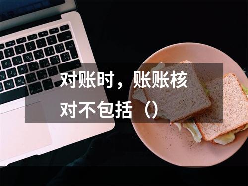 对账时，账账核对不包括（）