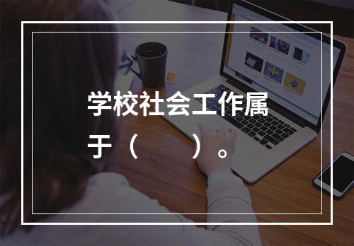 学校社会工作属于（　　）。