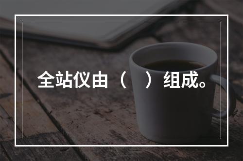 全站仪由（　）组成。