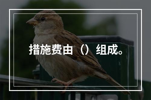 措施费由（）组成。