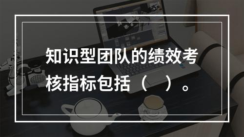 知识型团队的绩效考核指标包括（　）。