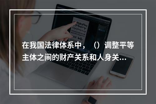 在我国法律体系中，（）调整平等主体之间的财产关系和人身关系。