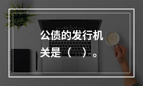 公债的发行机关是（　）。