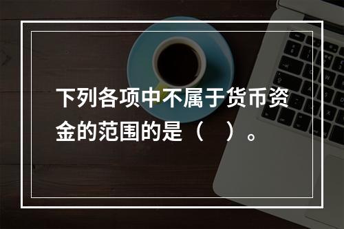 下列各项中不属于货币资金的范围的是（　）。