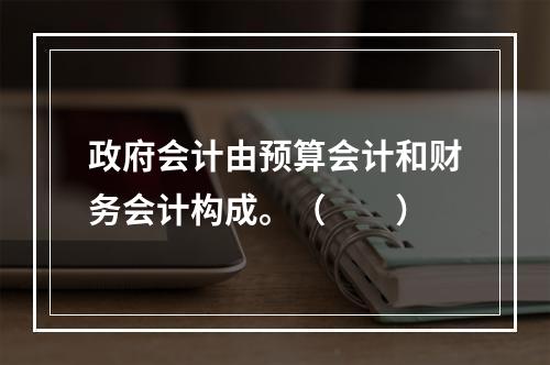 政府会计由预算会计和财务会计构成。（　　）