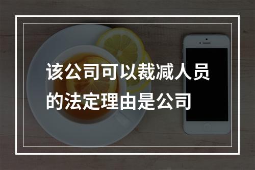 该公司可以裁减人员的法定理由是公司