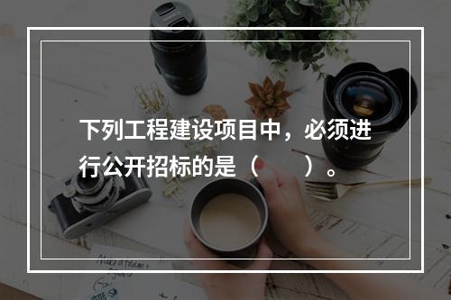 下列工程建设项目中，必须进行公开招标的是（　　）。