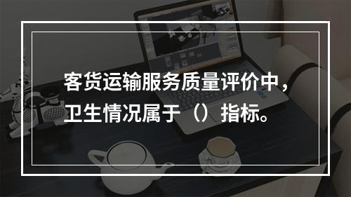 客货运输服务质量评价中，卫生情况属于（）指标。