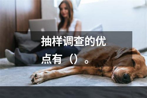 抽样调查的优点有（）。