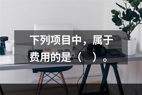 下列项目中，属于费用的是（　）。