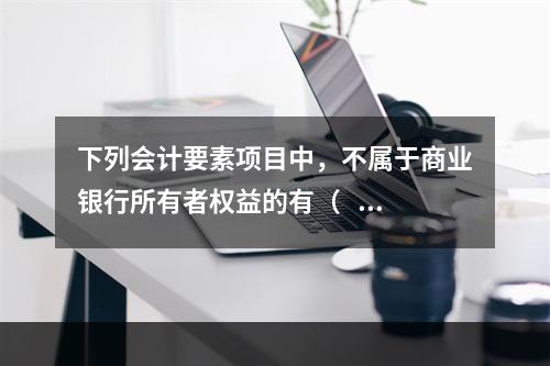 下列会计要素项目中，不属于商业银行所有者权益的有（    ）