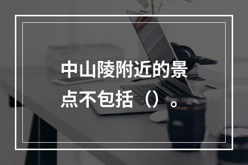 中山陵附近的景点不包括（）。