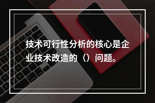 技术可行性分析的核心是企业技术改造的（）问题。