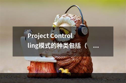 Project Controlling模式的种类包括（　　